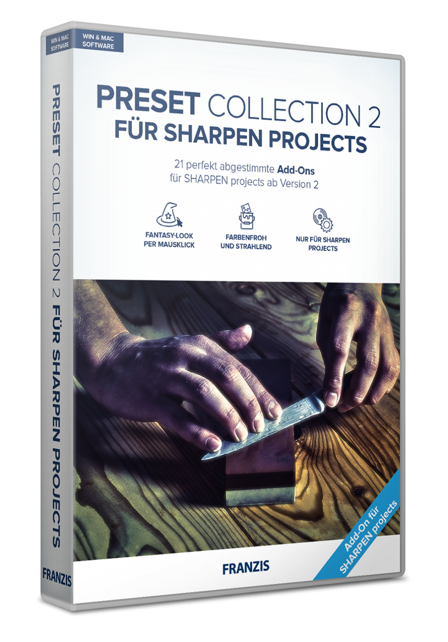 Preset Collection 2 - Fantasy für SHARPEN projects