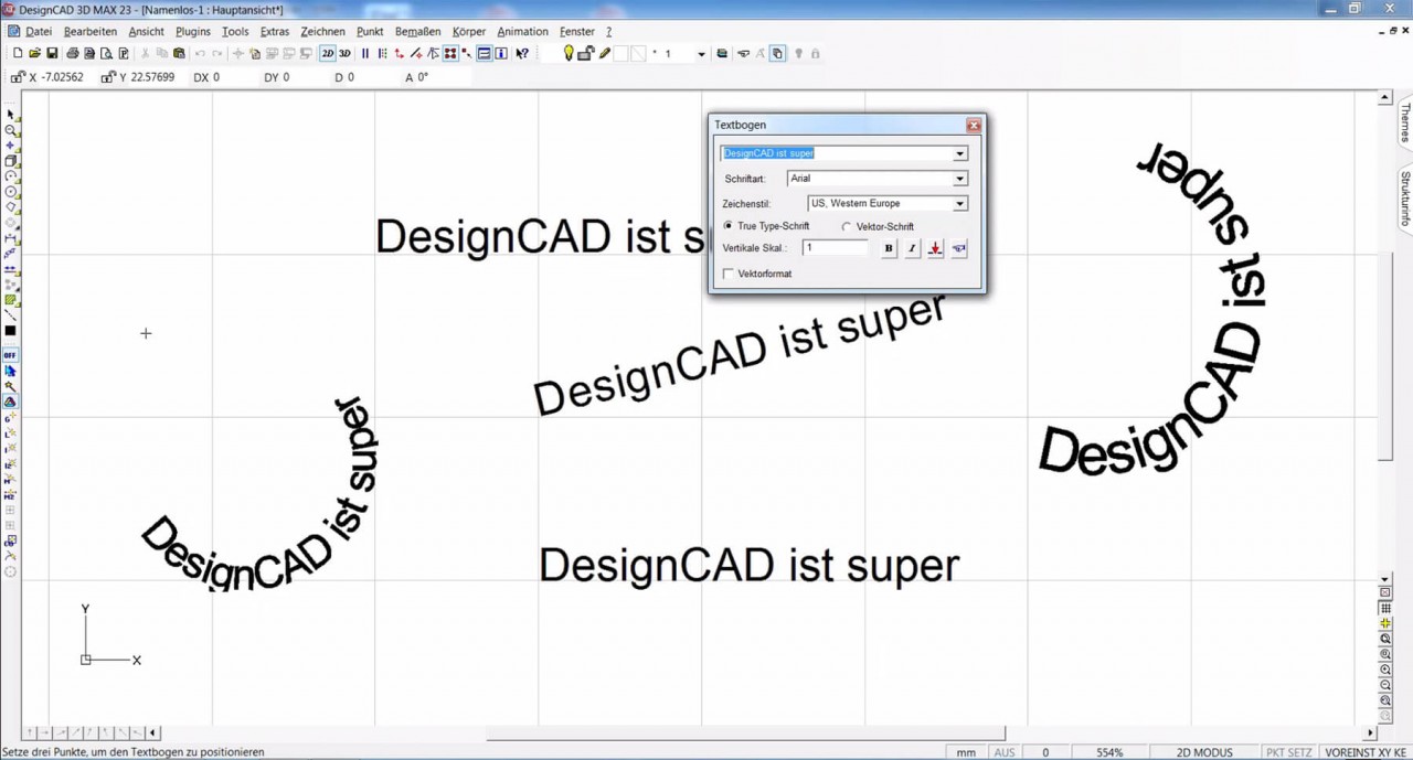 Webinarvideo: Einführung in DesignCAD - 2D Konzept - Teil 2
