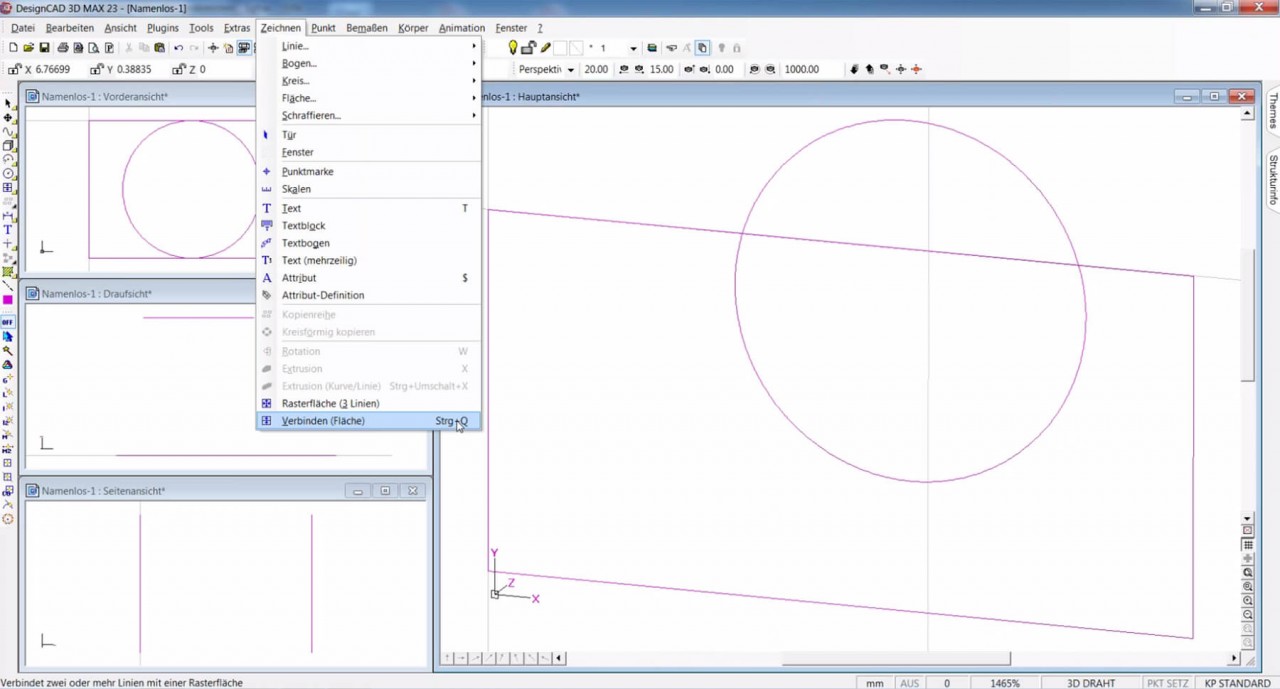 Webinarvideo: Das 3D-Konzept von DesignCAD - Teil 2