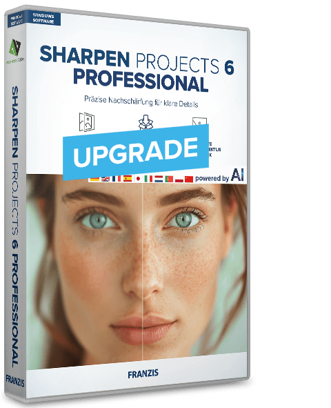 SHARPEN projects 6 professional - Upgrade von Vorversionen