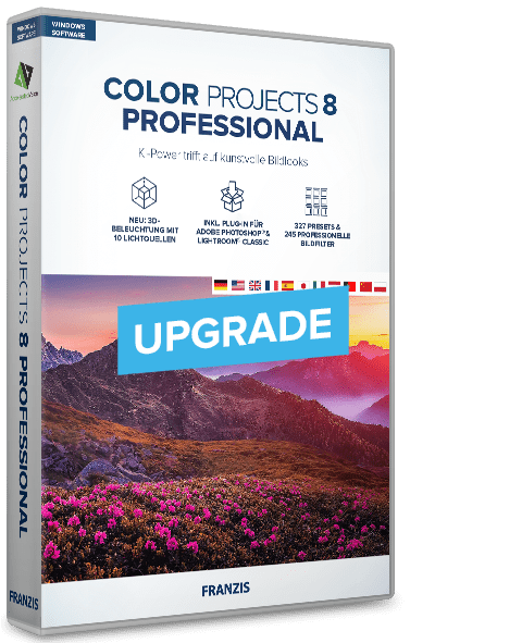 COLOR projects 8 professional - Upgrade von Vorversionen
