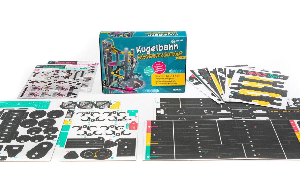Kugelbahn Adventskalender