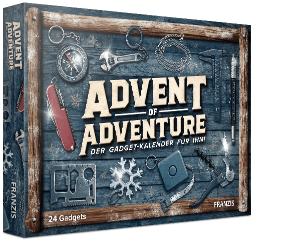 Gadget Adventskalender für Männer Advent of Adventure Gadget-Kalender für Ihn
