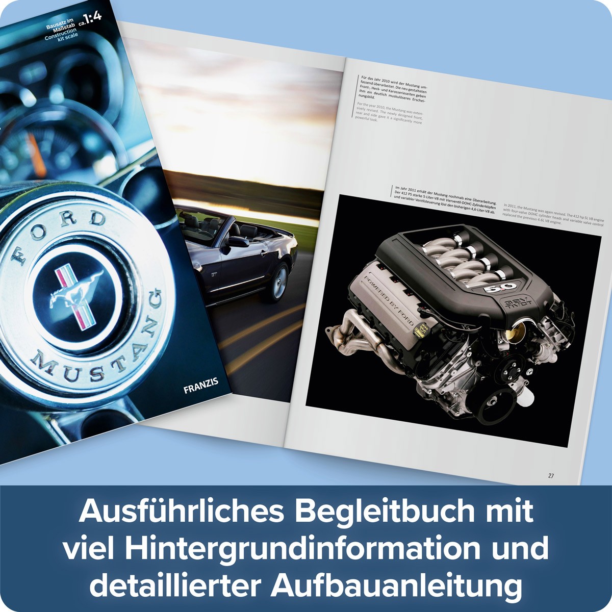 Ford Mustang V8-MotorFord Mustang V8-Motor