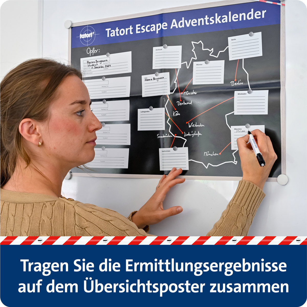 Tatort Escape Adventskalender - Niemals vergessen, niemals vergeben