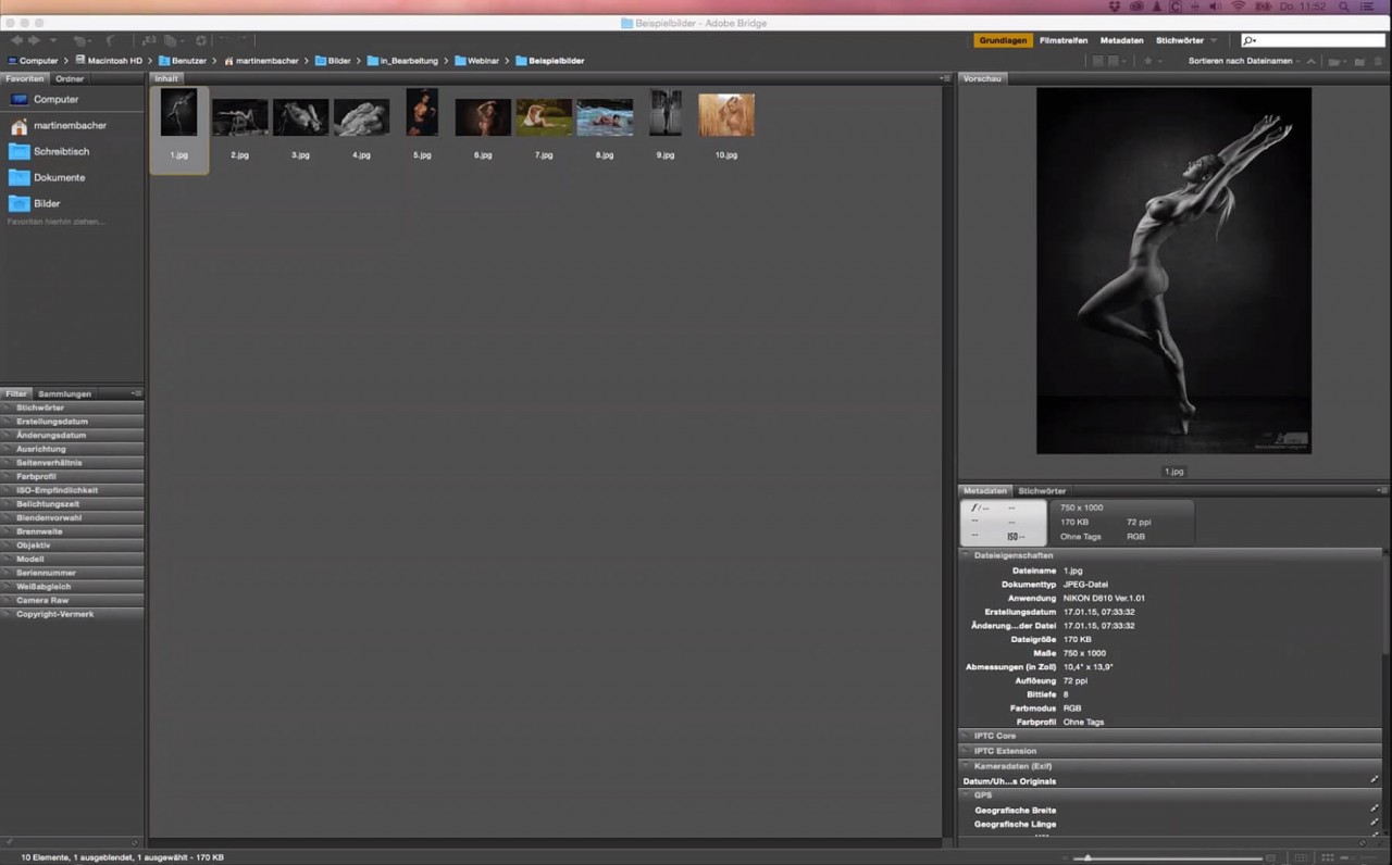 Beautyretusche in der Aktfotografie