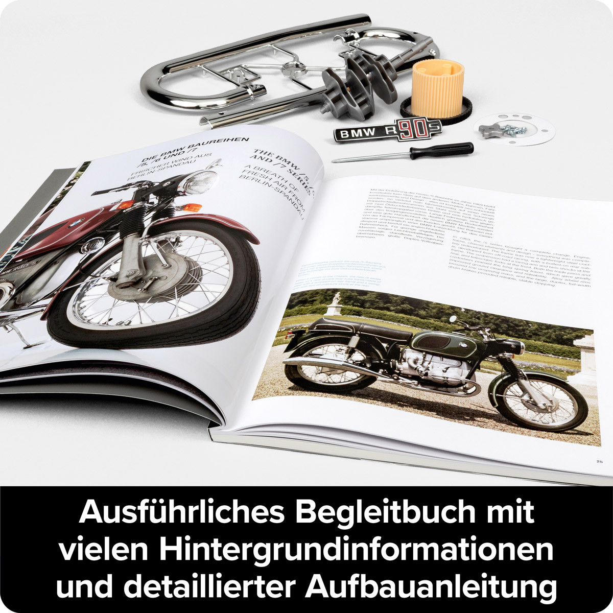 BMW R 90 S-Boxermotor, Motorbausatz