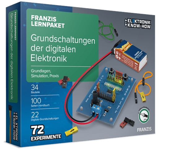 Franzis Lernpaket Einstieg in die Elektronik (deutsch) günstig kaufen