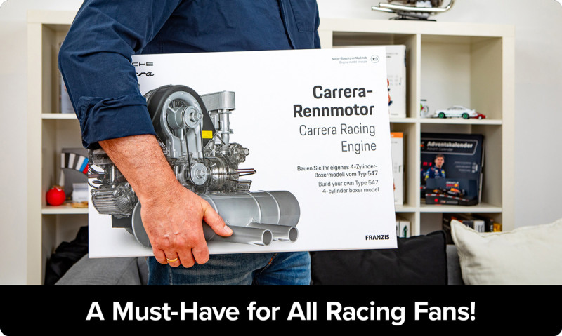 Porsche Carrera racing engine kit | FRANZIS | FRANZIS