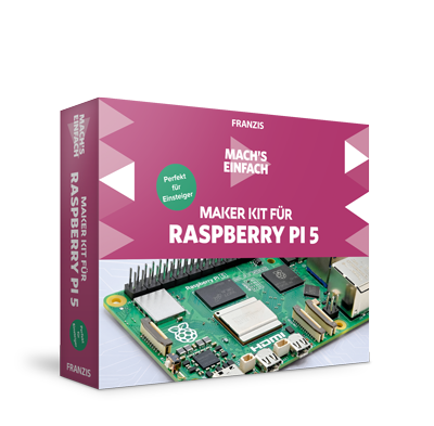 Maker Kit für Raspberry Pi 5 - Mach's einfach | FRANZIS