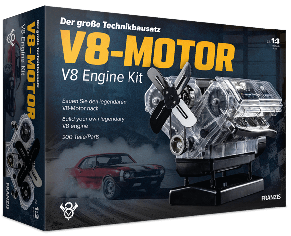 V8-Motor - Der große Technikbausatz