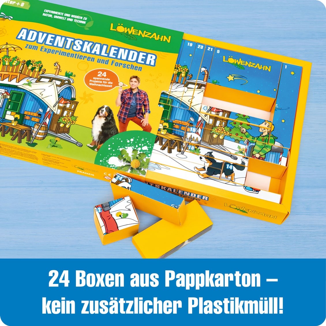 Adventskalender Löwenzahn - Zum Experimentieren und Forschen