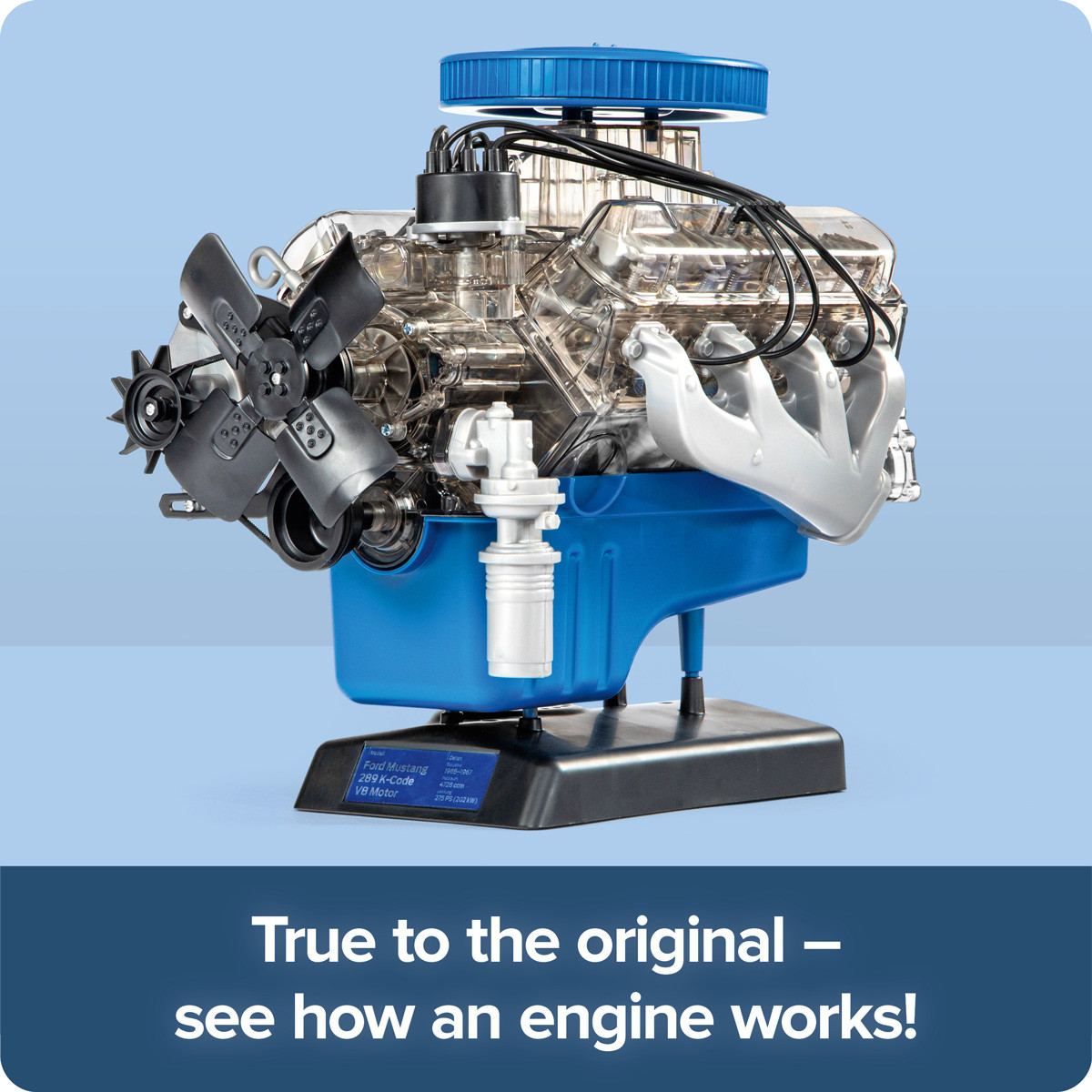 Ford Mustang V8-Engine model