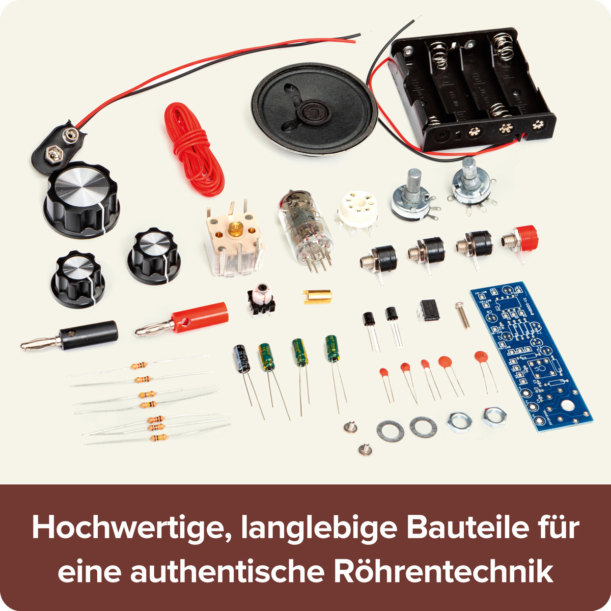 Das Franzis-Röhrenradio zum Selberbauen