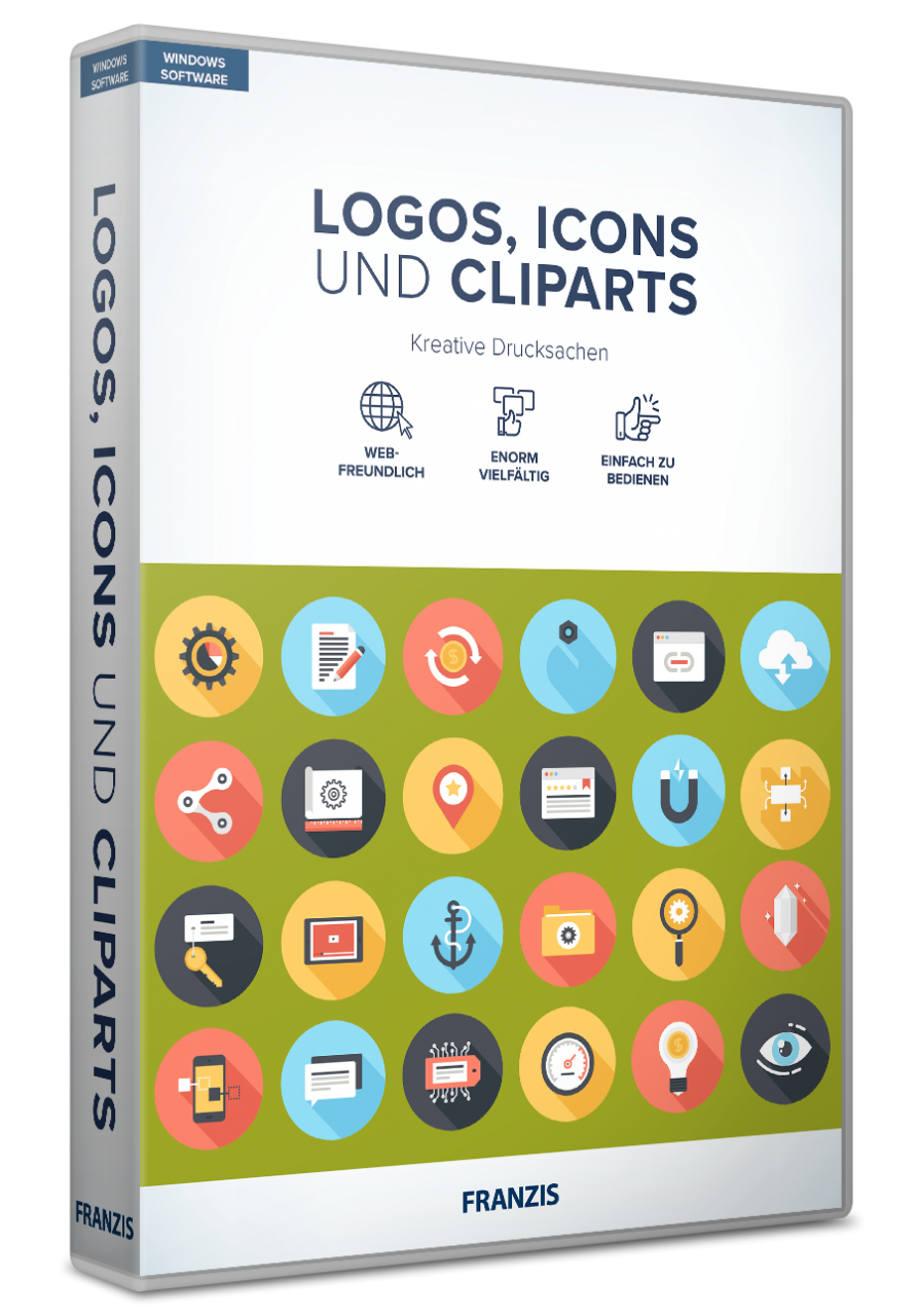 Logos, Icons und Cliparts