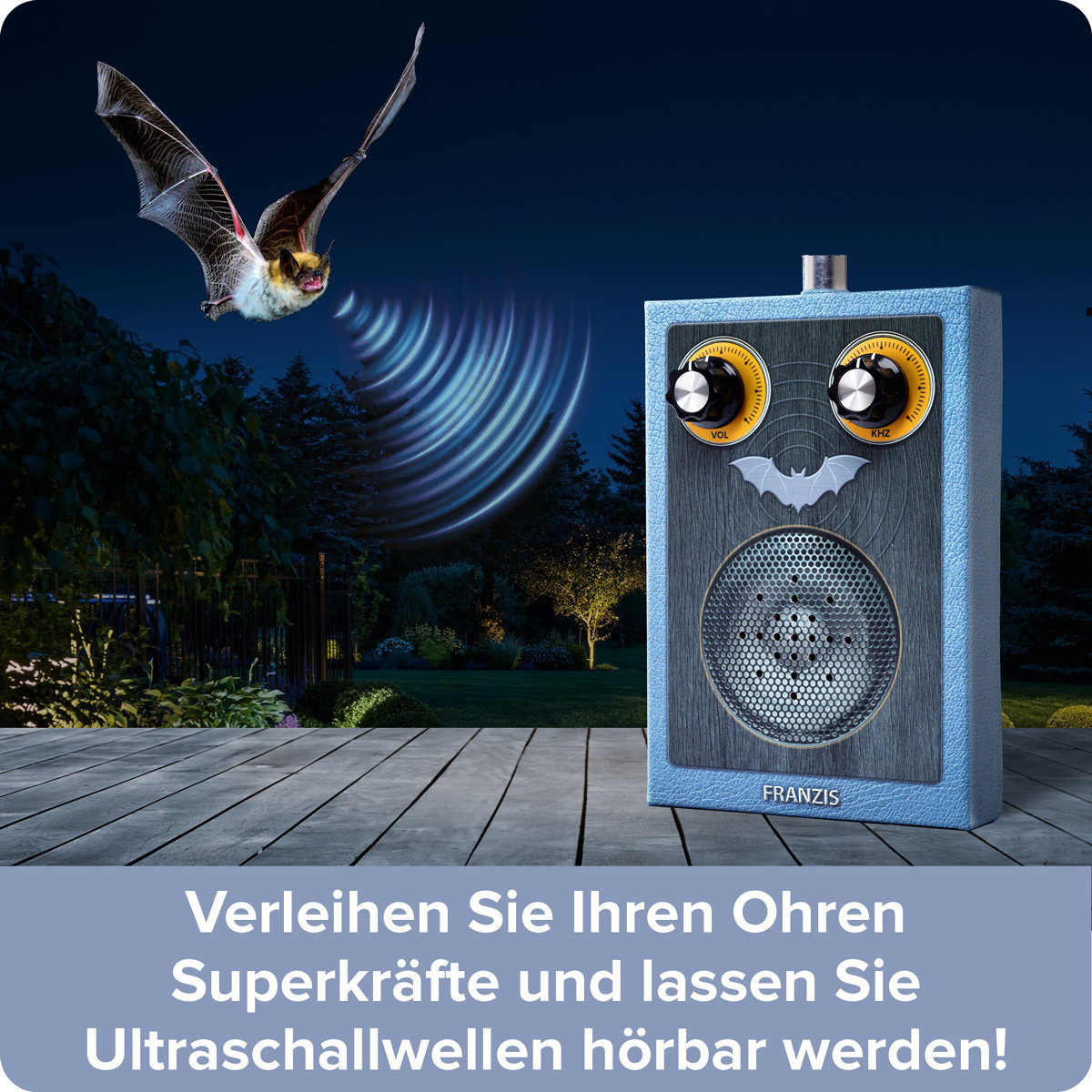 Fledermausdetektor zum Selberstecken