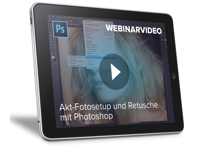 Akt - Fotosetup und Retusche mit Photoshop