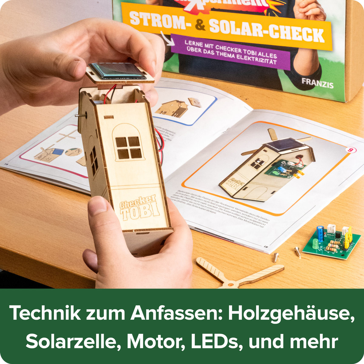 CheXperiment Solar- und Strom-Check