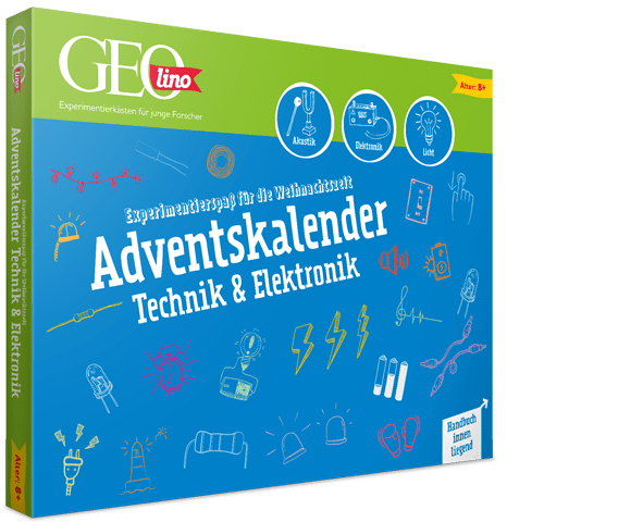 GEOLINO Adventskalender Technik & Elektronik