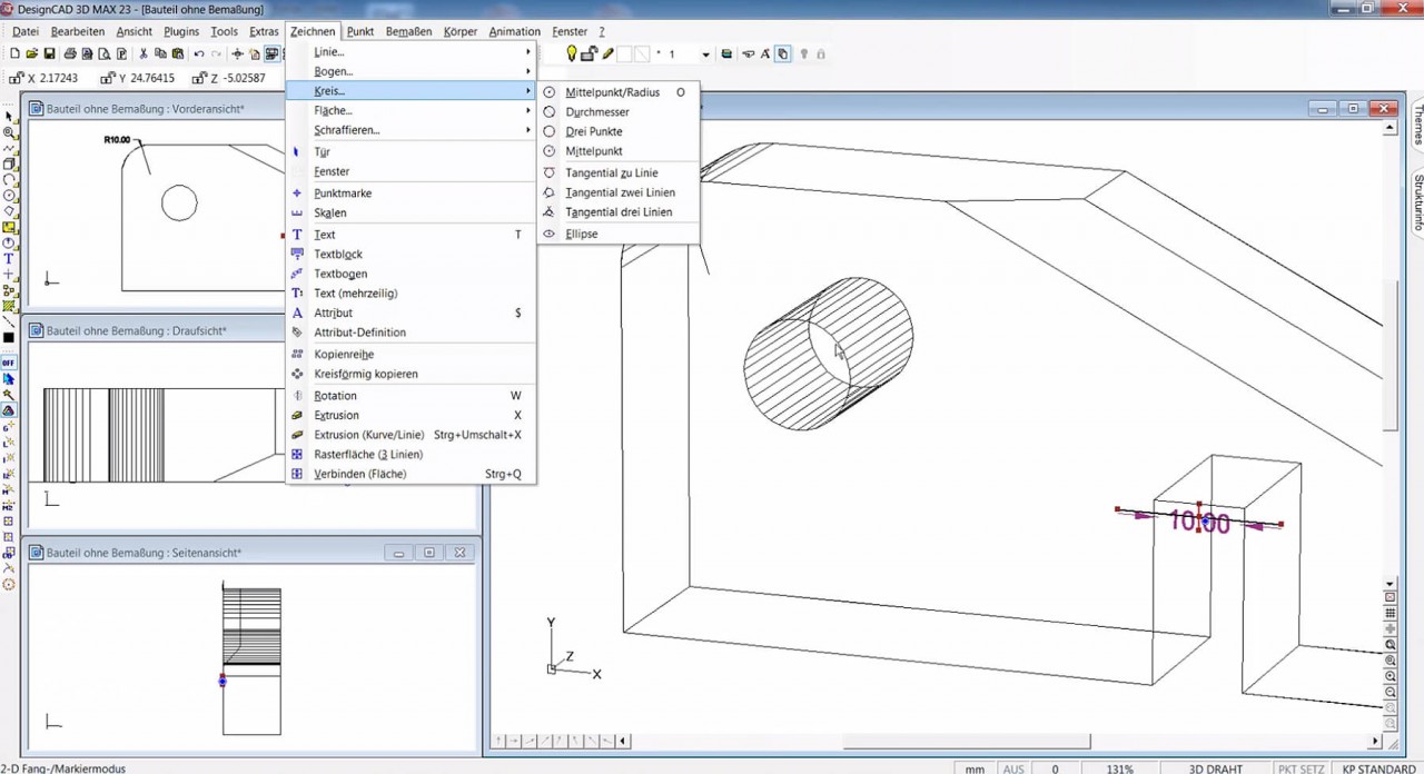 Webinarvideo: Workshop - Bemaßung mit DesignCAD