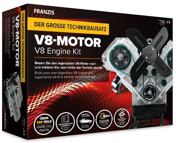 V8-Motor - Der große Technikbausatz