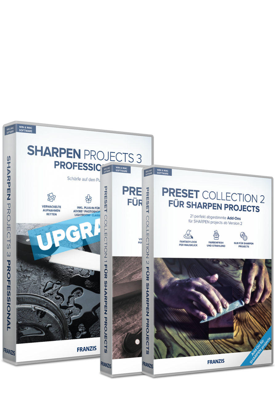 SHARPEN projects 3 professional Upgrade EXTRA
