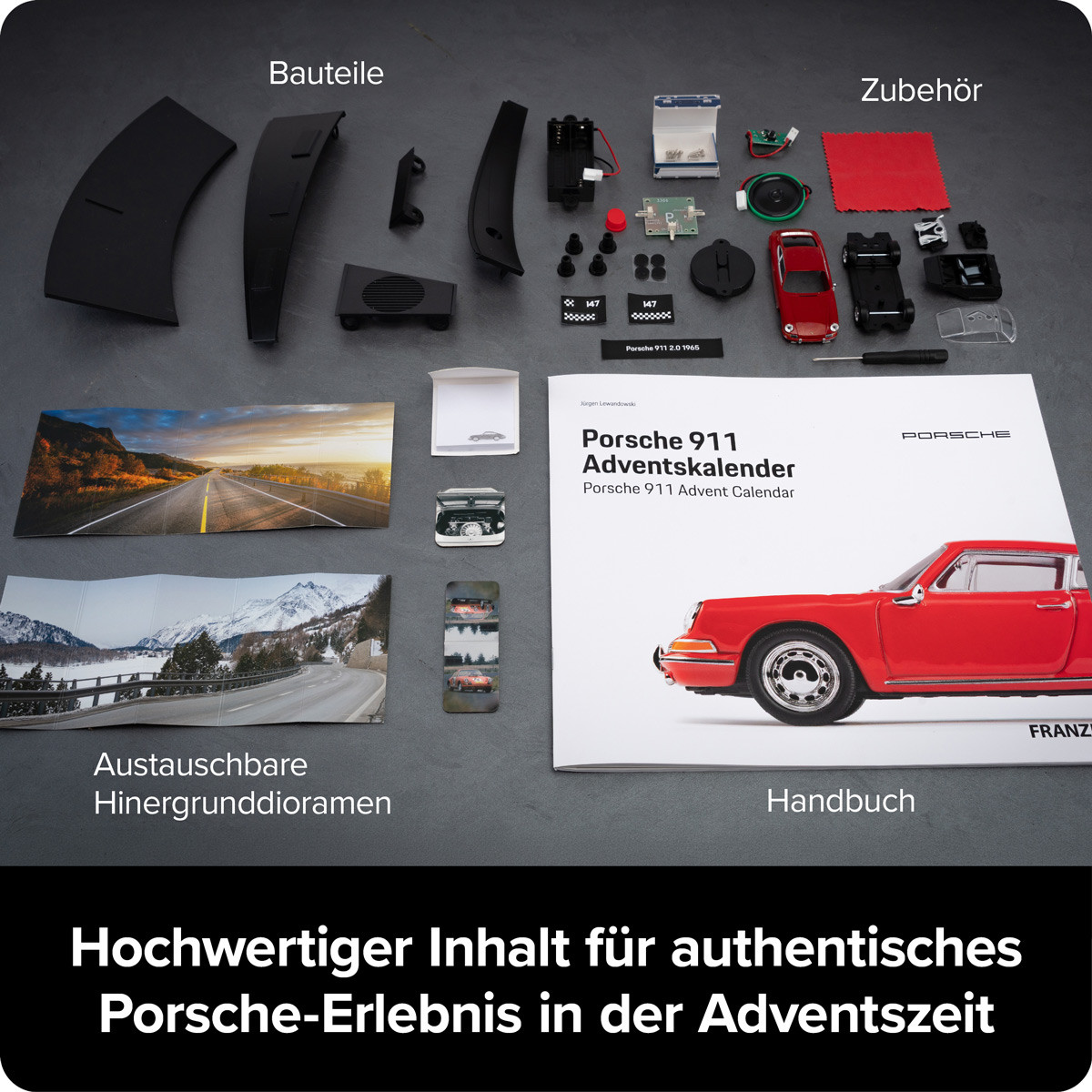 Porsche 911 Adventskalender