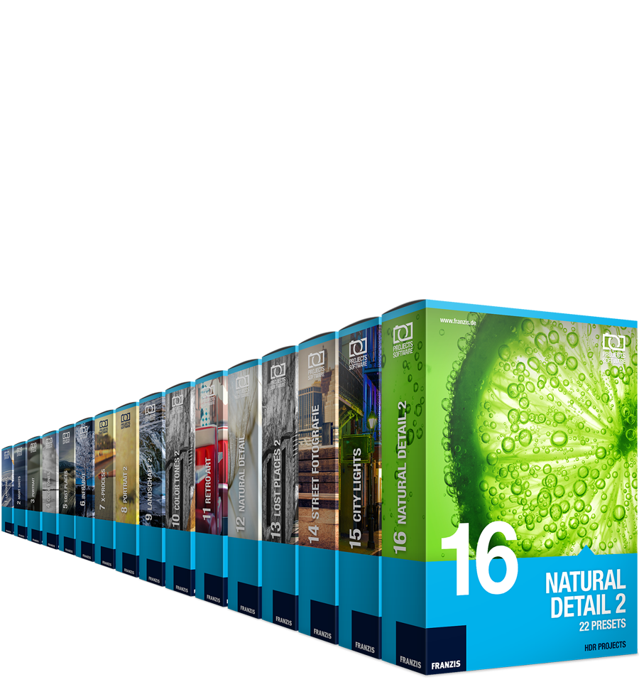 Preset Collection Paket 13-16 für HDR projects