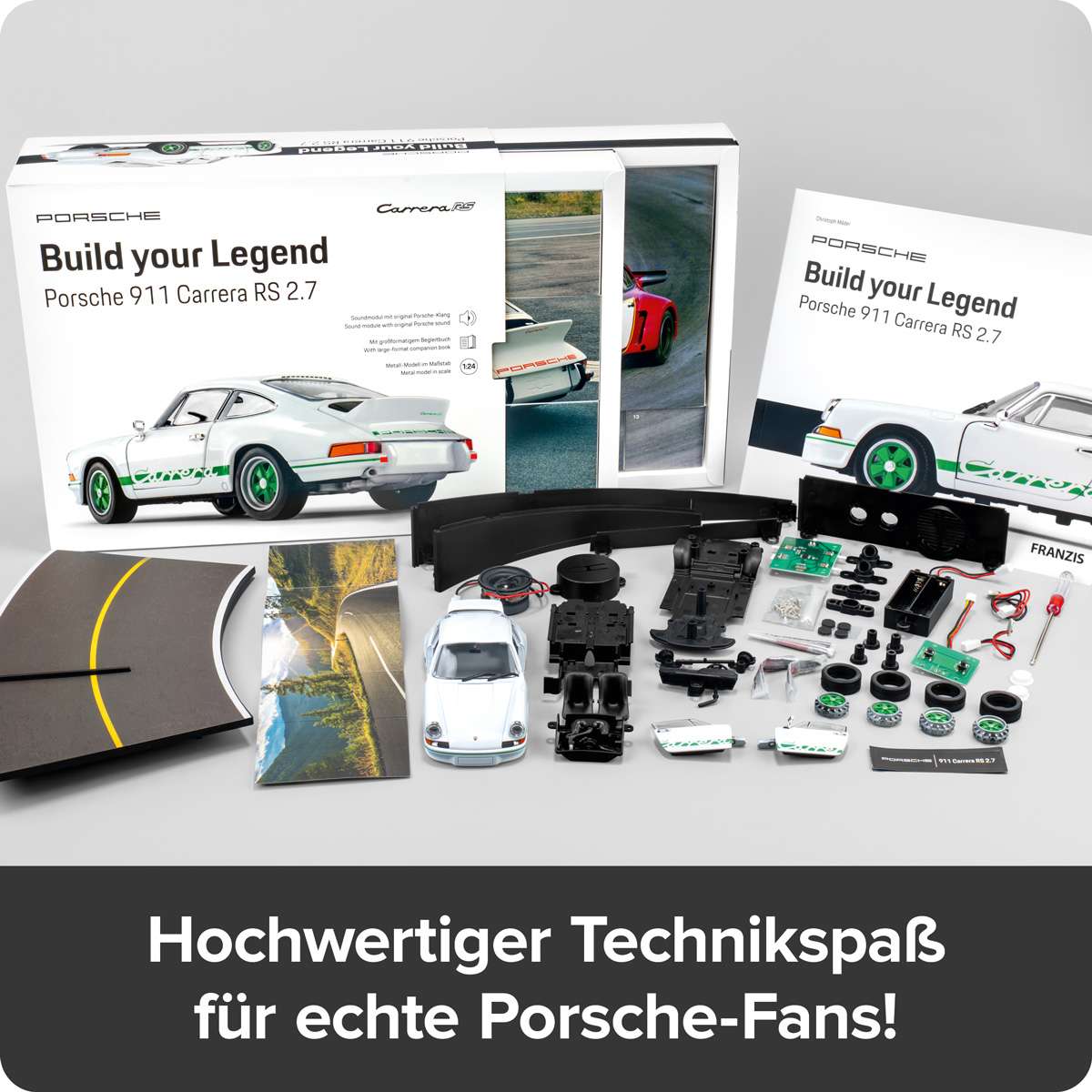 Build Your Legend Porsche 911 Carrera RS 2.7 | FRANZIS | FRANZIS