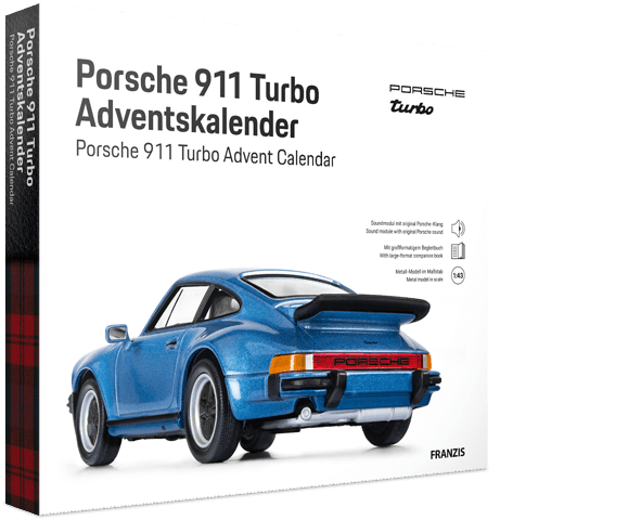 Porsche 911 Turbo Advent Calendar | FRANZIS | FRANZIS Porsche 911 Turbo Advent Calendar | FRANZIS | FRANZIS
