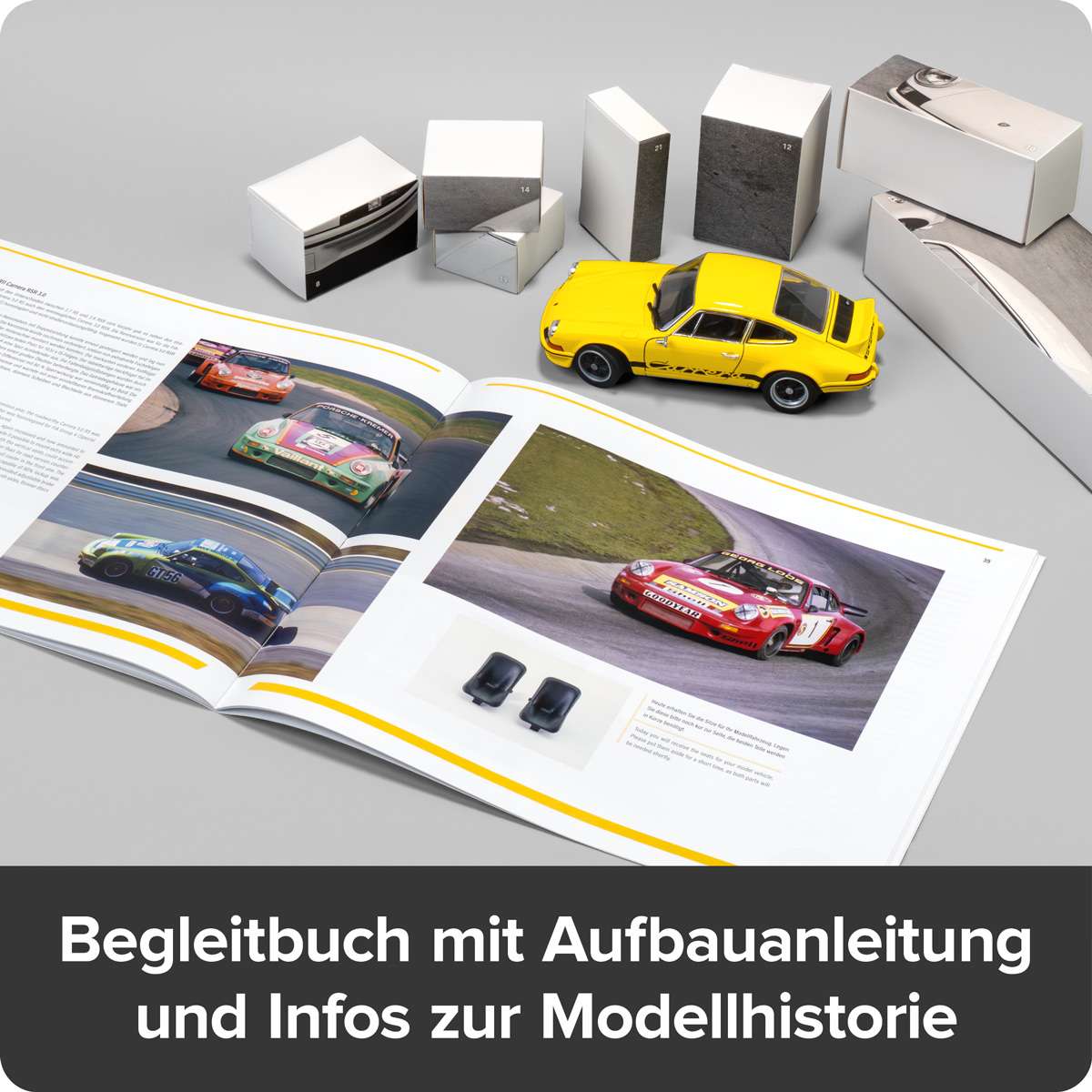 Porsche 911 Carrera RS 2.7 Yellow Advent Calendar | FRANZIS | FRANZIS