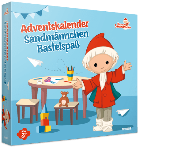 Adventskalender Sandmännchen Bastelspaß