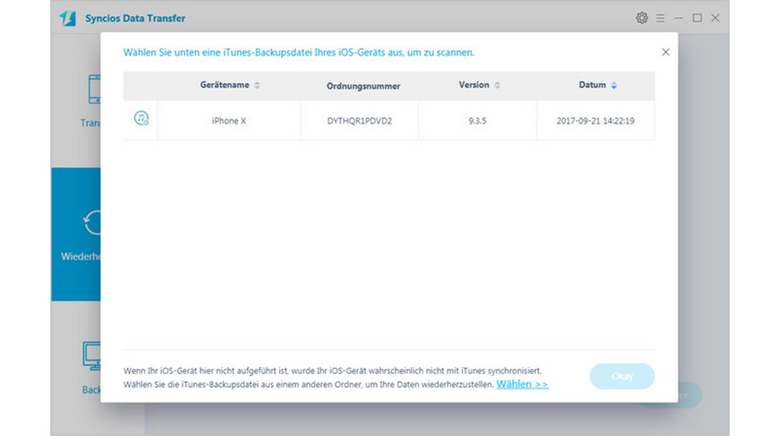 Handy-Manager für Mac