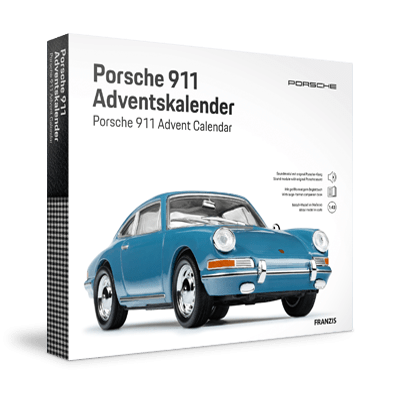 Porsche 911 Turbo oak green metallic Advent Calendar | FRANZIS