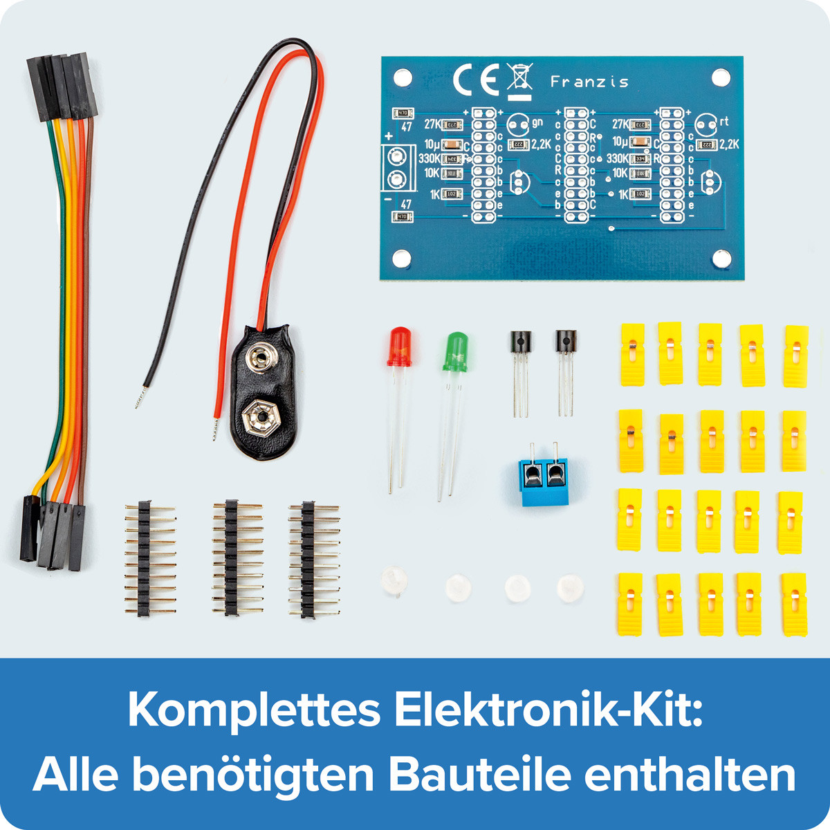 Das Franzis Lernpaket Grundschaltungen der Elektronik