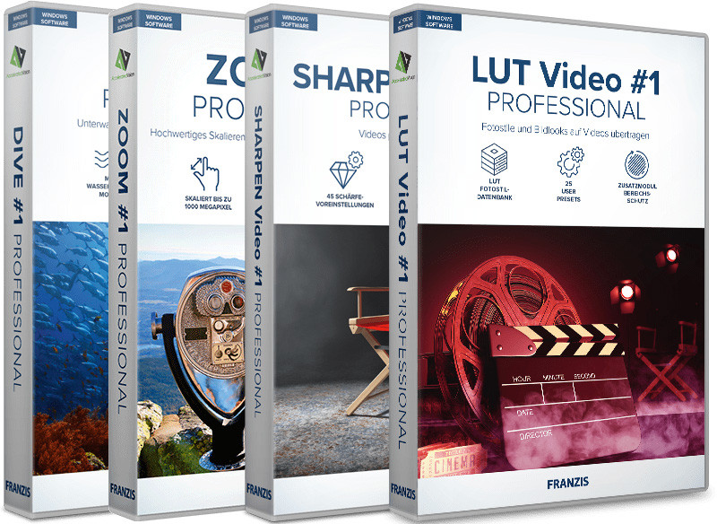 The Big FRANZIS Photo- & Video-Toolbox