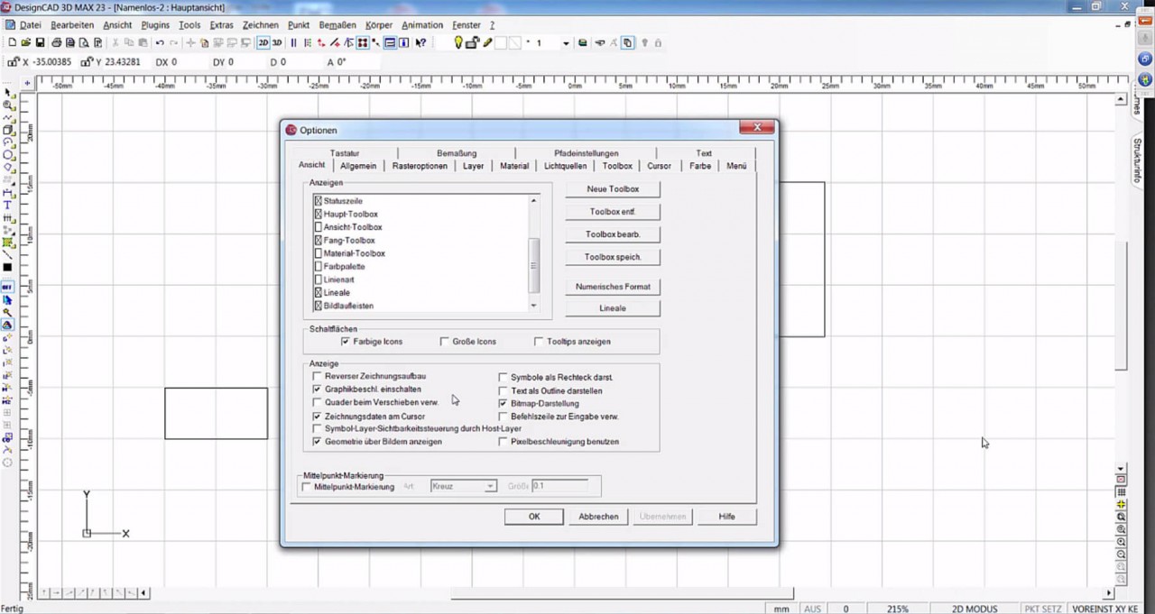 Webinarvideo: Einführung in DesignCAD - 2D Konzept - Teil 1