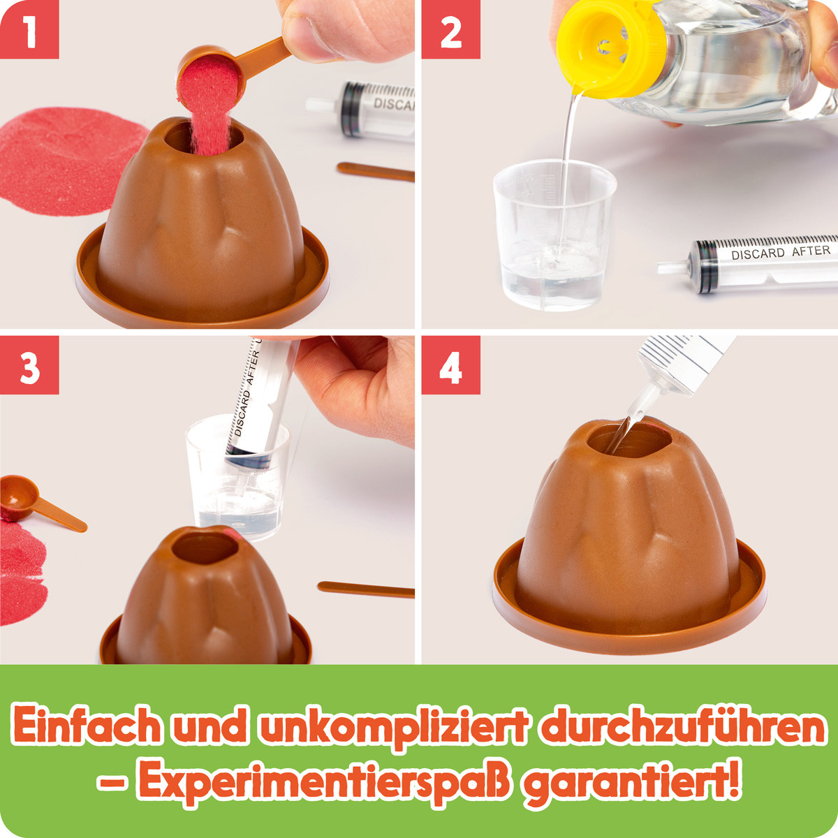 GEOLINO - Der Vulkanausbruch