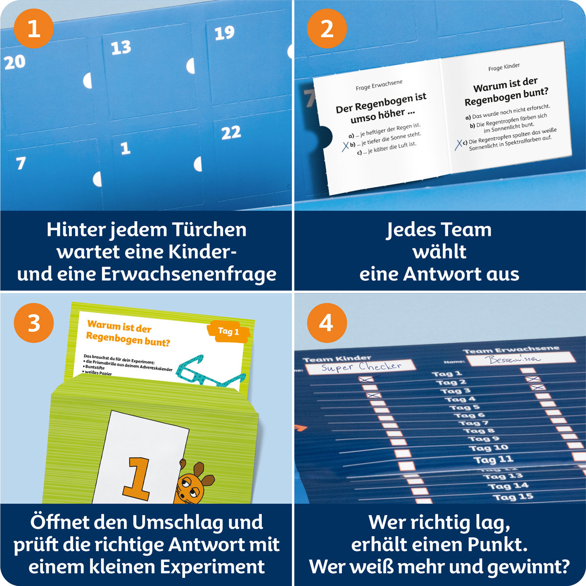 Adventskalender Die Maus - Wer weiß mehr?