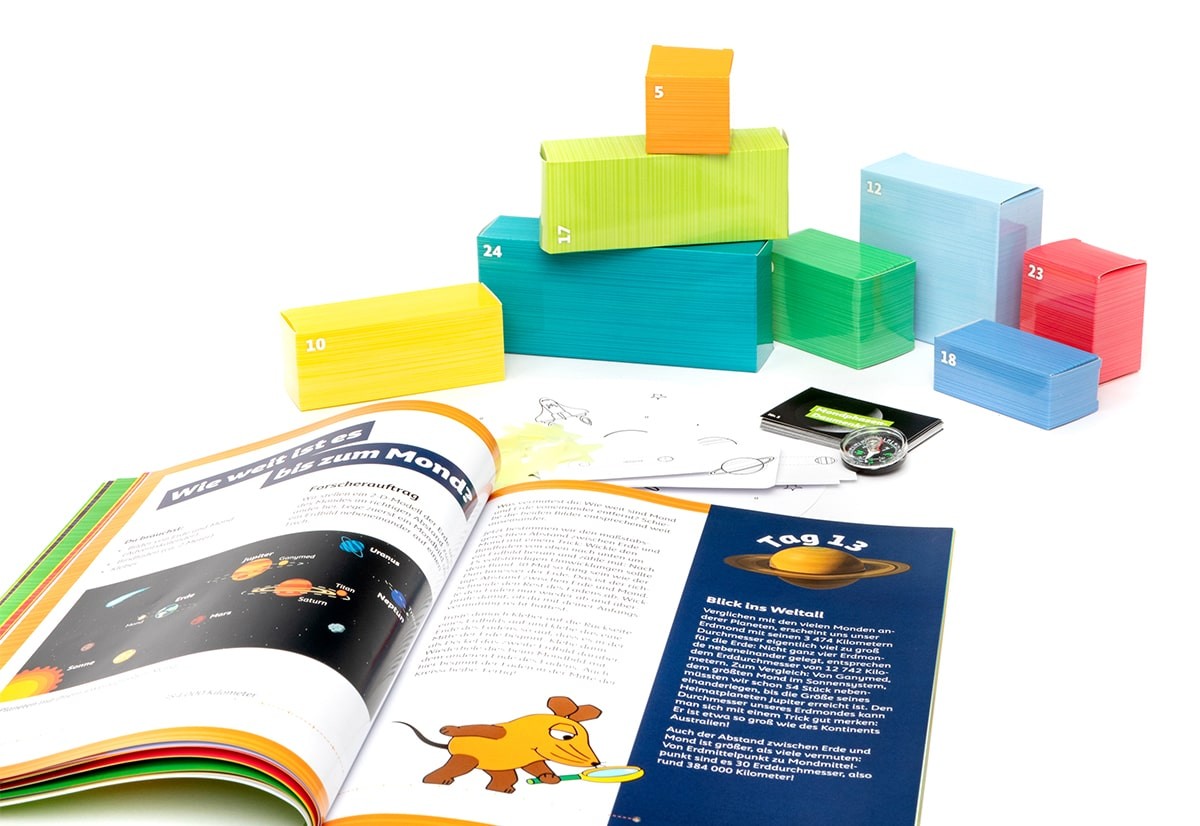 Astronomie-Adventskalender mit der Maus