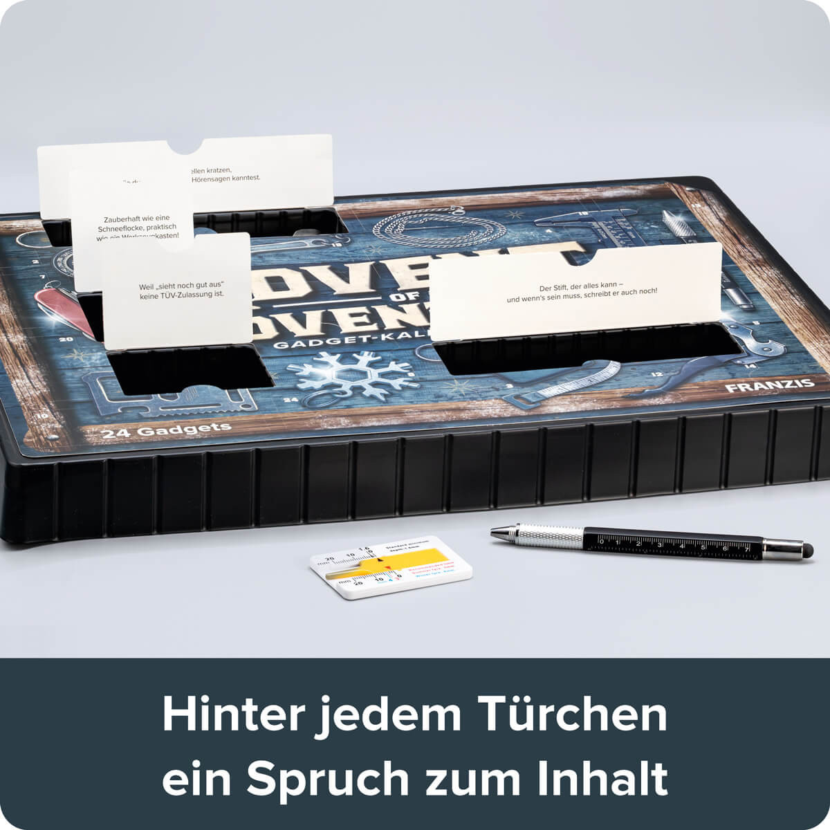 Advent of Adventure – Der Gadget-Kalender für Ihn