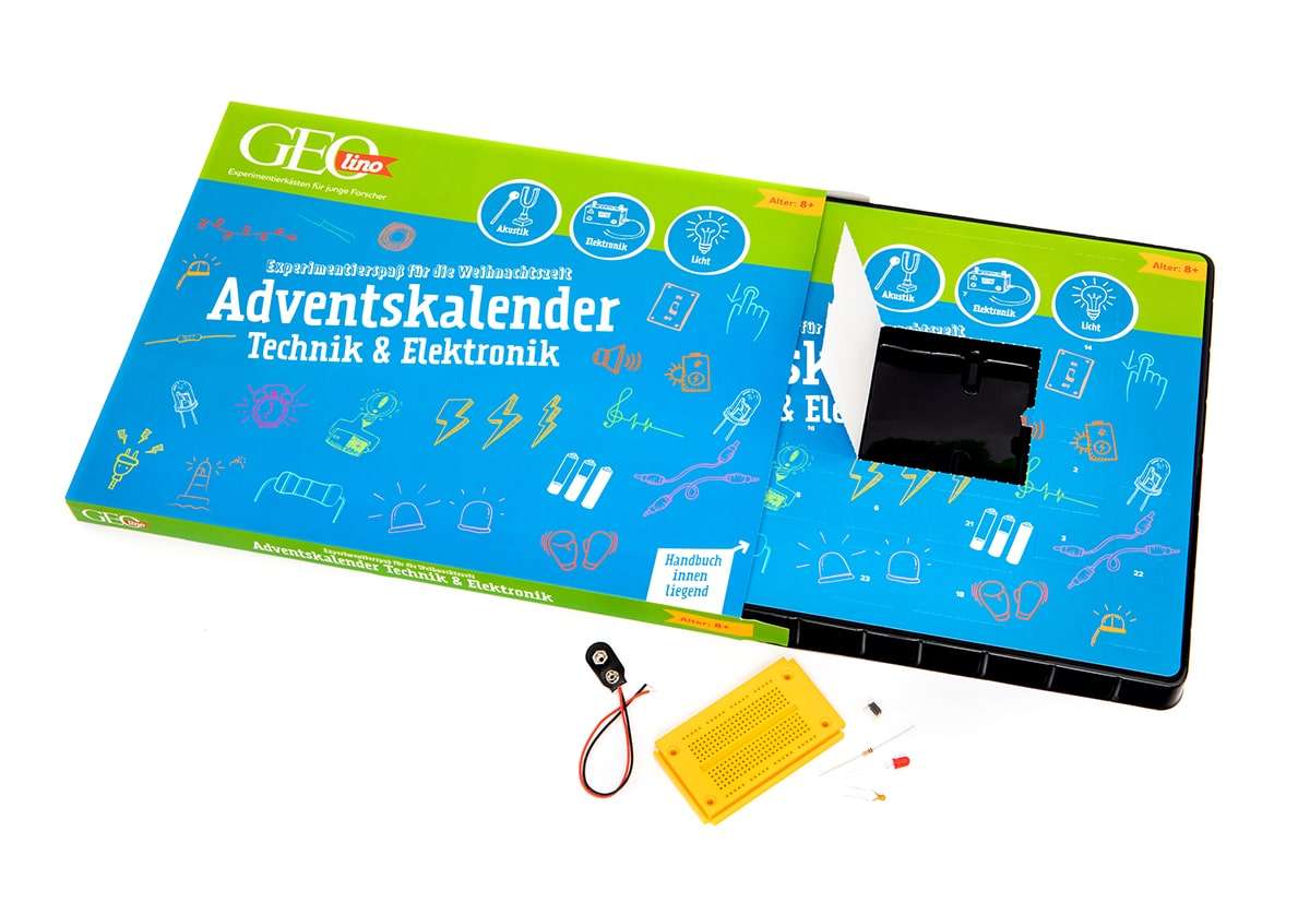 GEOLINO Adventskalender Technik Elektronik FRANZIS GEOLINO Adventskalender Technik Elektronik FRANZIS