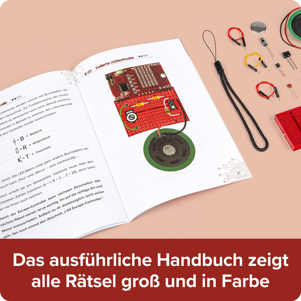 Elektronik Escape Room: Im Reich des Lichts