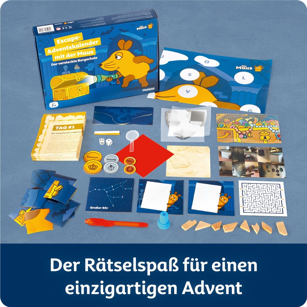Escape Adventskalender mit der Maus