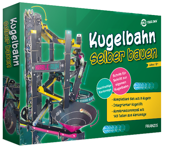 Kugelbahn selber bauen