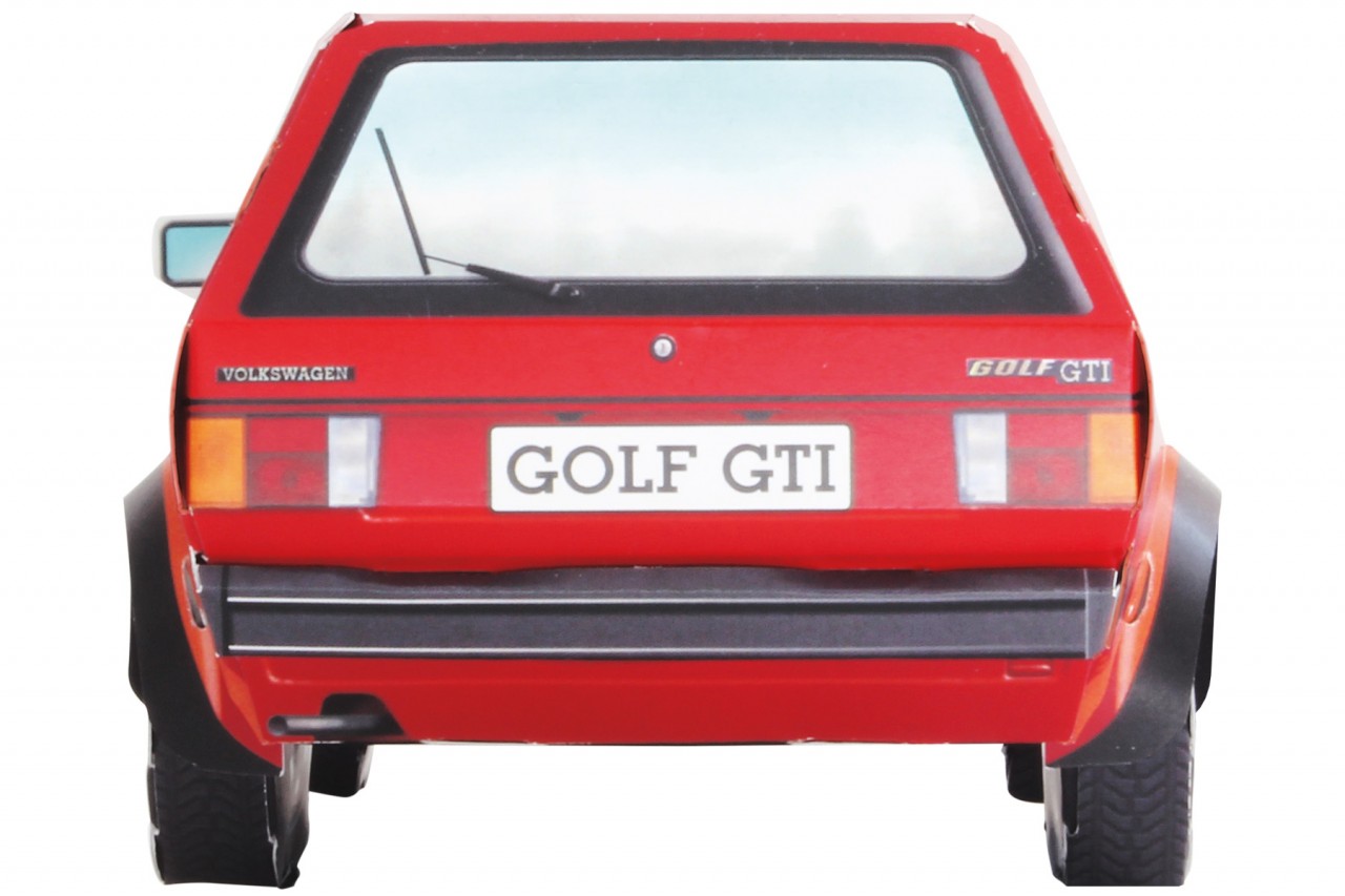 VW GOLF I GTI - Kartonbausatz