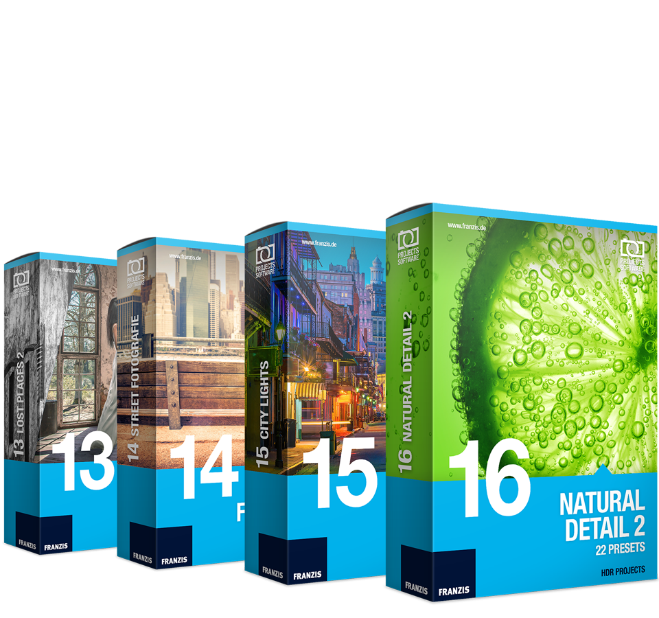 Preset Collection Paket 13-16 für HDR projects