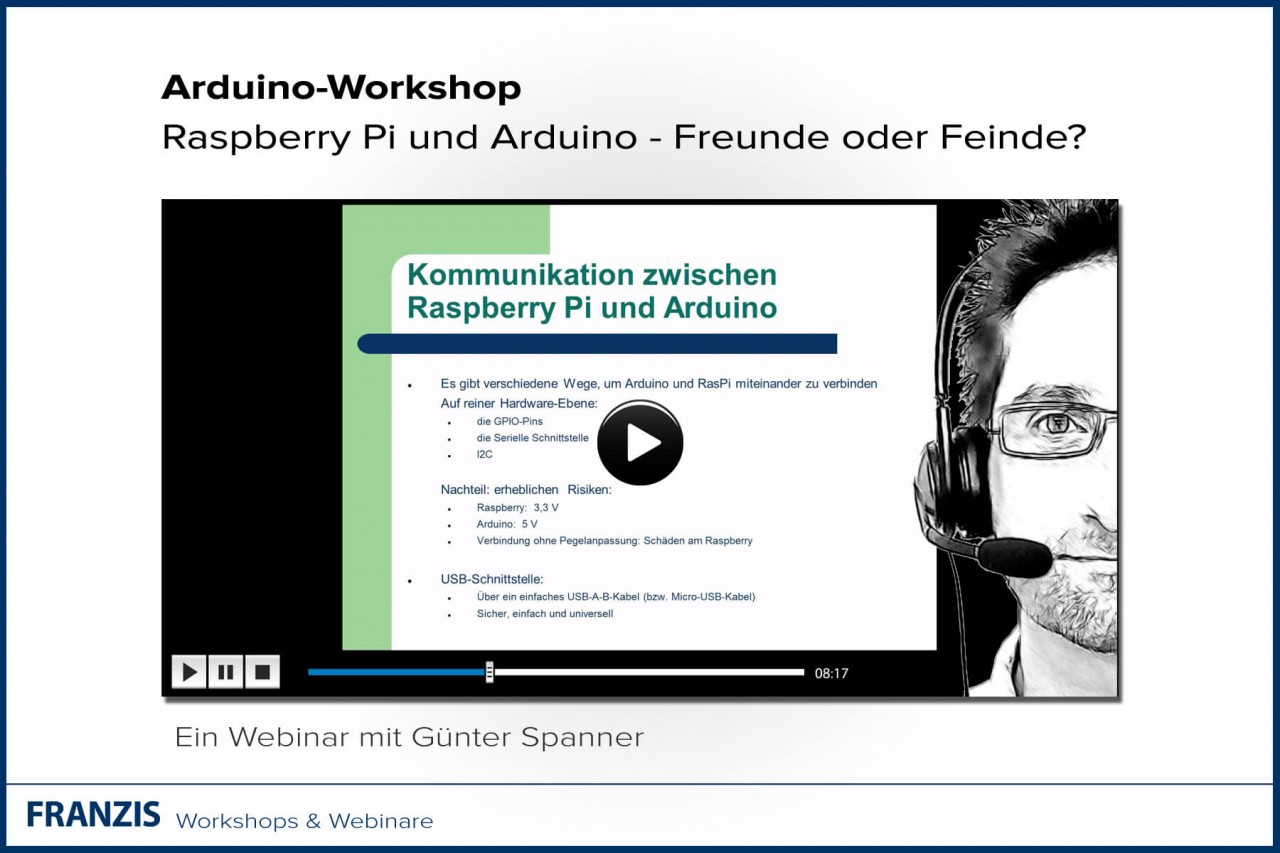 Raspberry Pi und Arduino: Freunde oder Feinde?