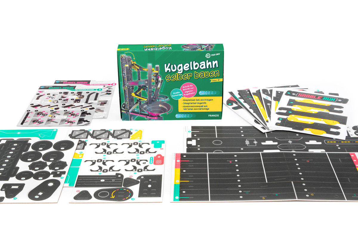 Kugelbahn selber bauen