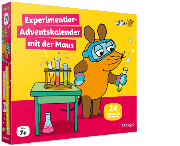 Experimentier-Adventskalender mit der Maus